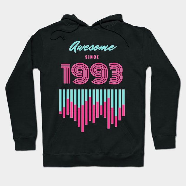 Awesome SInce 1993 Hoodie by Comrade Jammy